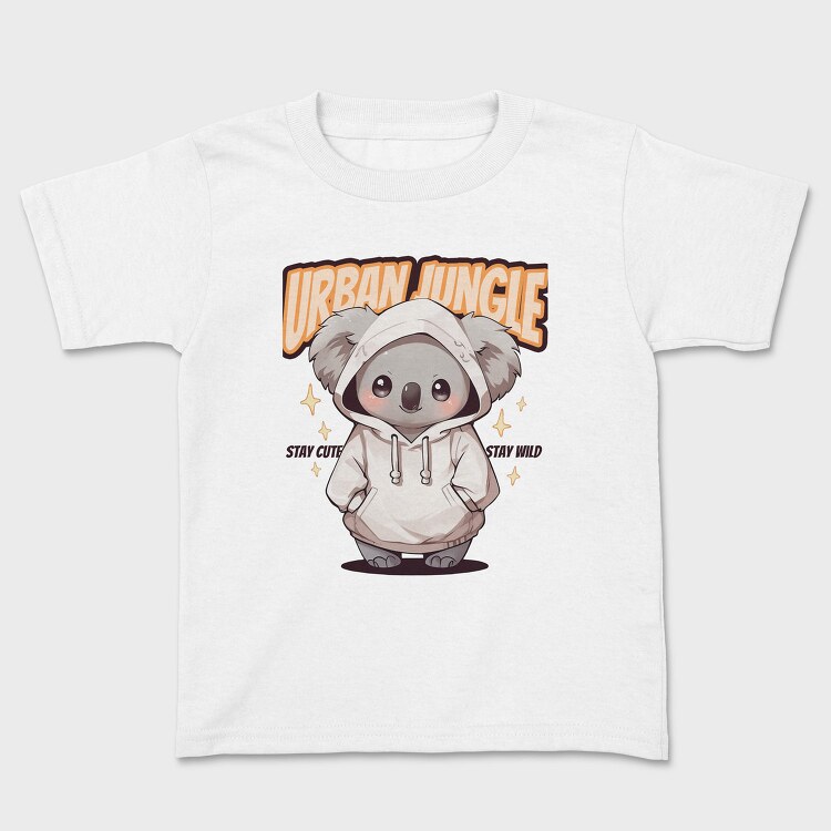 Cute Koala Urban, Tricou Copii