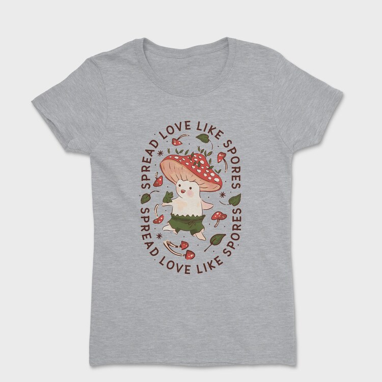Cute Mushroom Fairy, Tricou Femei