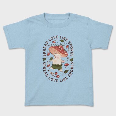 Cute Mushroom Fairy, Tricou Copii