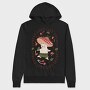 Cute Mushroom Fairy, Hanorac Oversize Barbati (Unisex)