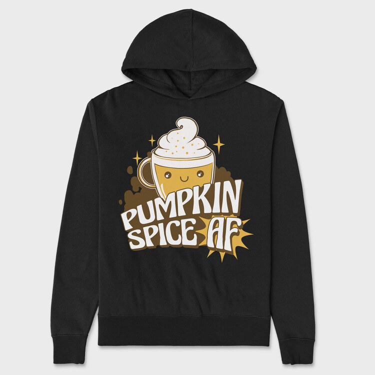 Cute Pumpkin Spice, Hanorac Oversize Barbati (Unisex)