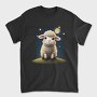 Cute Sheep And Moon, Tricou Barbati (Unisex)