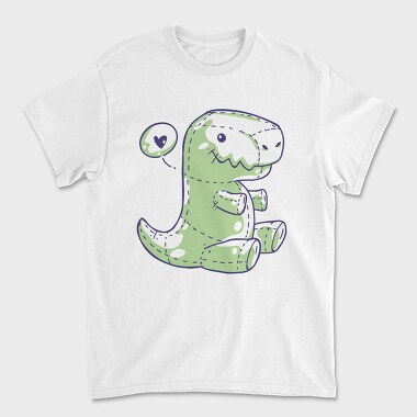 Cute T Rex Plushie, Tricou Barbati (Unisex)