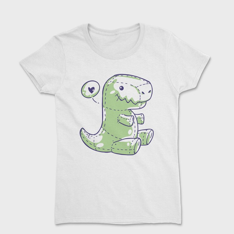 Cute T Rex Plushie, Tricou Femei