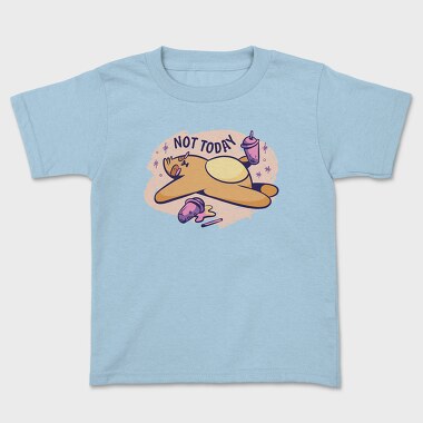 Cute Tired Sloth Not Today, Tricou Copii