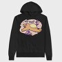 Cute Tired Sloth Not Today, Hanorac Oversize Barbati (Unisex)