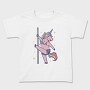 Cute Unicorn Pole Dancing, Tricou Copii
