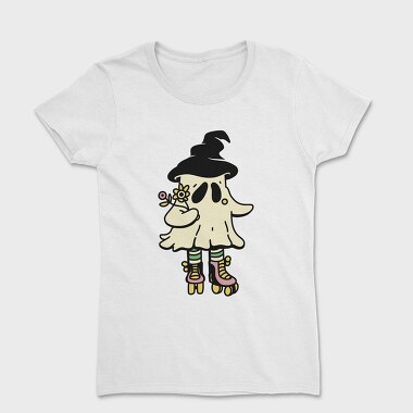 Cute Witch Ghost, Tricou Femei