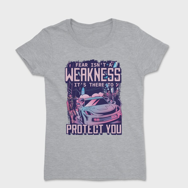 Cyberpunk Car With Zombies, Tricou Femei