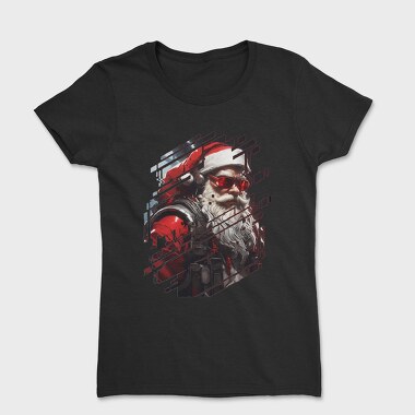 Cyberpunk Santa, Tricou Femei