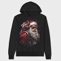 Cyberpunk Santa, Hanorac Oversize Barbati (Unisex)
