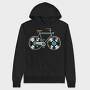 Bicycle Vinyl Record Bike, Hanorac Oversize Barbati (Unisex)