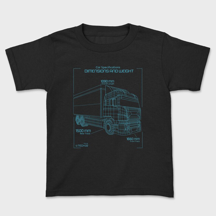 Big Truck Transportation, Tricou Copii