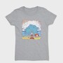 Big Wave Meme Beach Stand, Tricou Femei