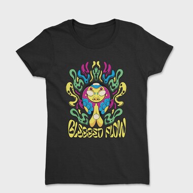 Blessed Flow Psychedelic, Tricou Femei