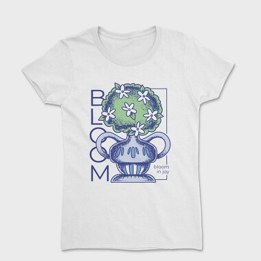 Bloom In Joy Plant Vase 08, Tricou Femei