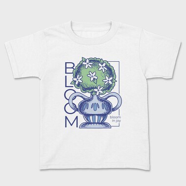 Bloom In Joy Plant Vase 08, Tricou Copii