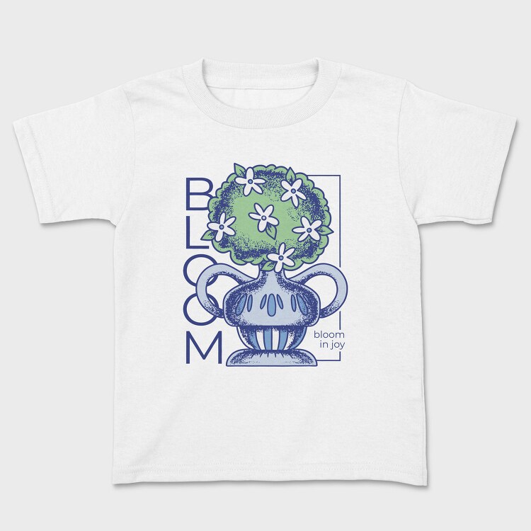 Bloom In Joy Plant Vase 08, Tricou Copii