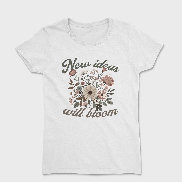 Blooming Ideas Flowers, Tricou Femei