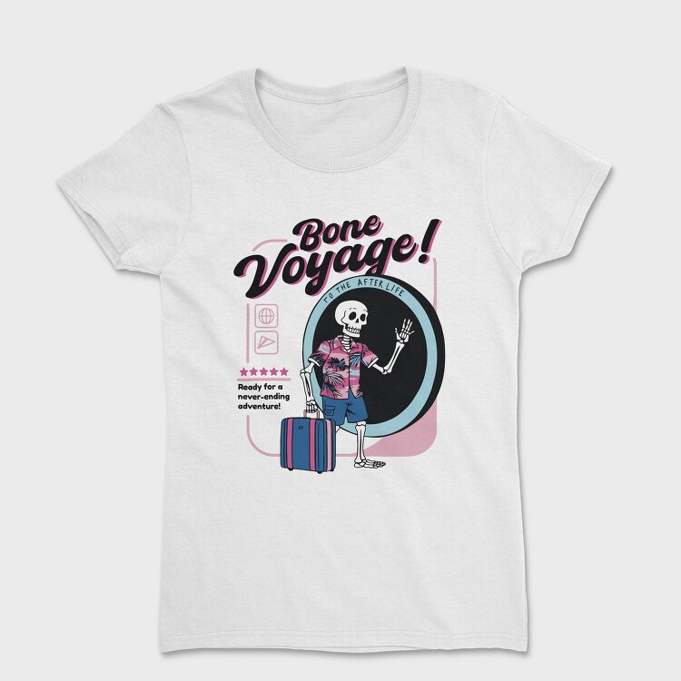 Bone Voyage Trend, Tricou Femei