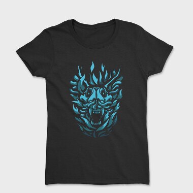 Dark Creature Demon Animal Head Darkness, Tricou Femei