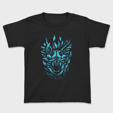 Dark Creature Demon Animal Head Darkness, Tricou Copii