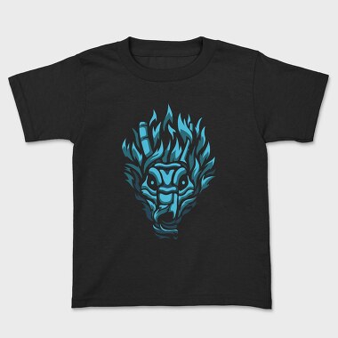 Dark Creature Demon Face Darkness, Tricou Copii