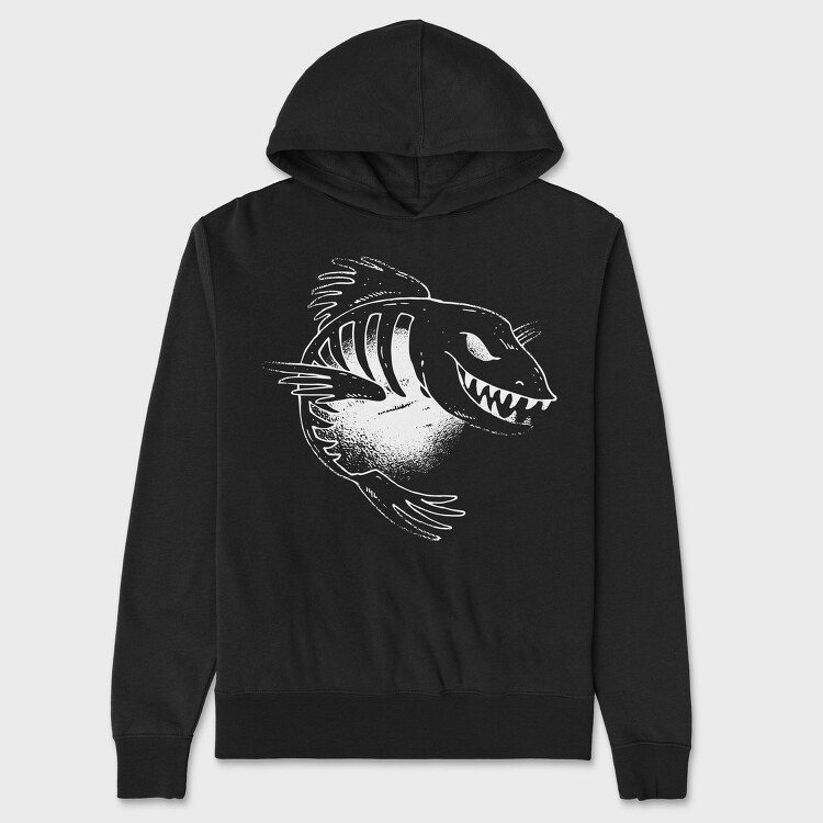 Dark Fish, Hanorac Oversize Barbati (Unisex)