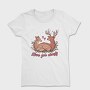 Deer In Love Valentine, Tricou Femei