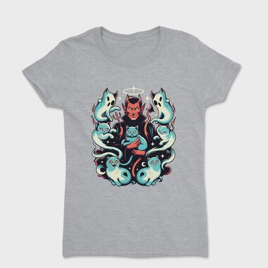 Devil And Ghost Cats, Tricou Femei