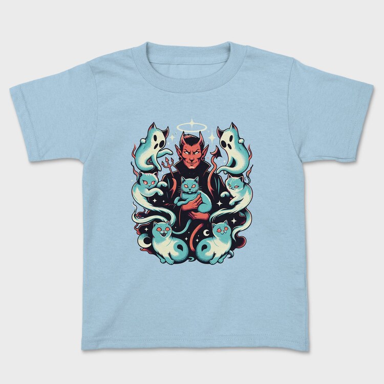 Devil And Ghost Cats, Tricou Copii