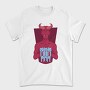 Devil With Cat Holding Kittens, Tricou Barbati (Unisex)