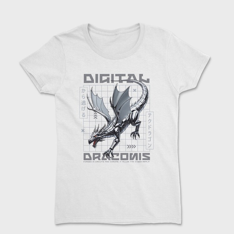 Digital Dragon Trend, Tricou Femei