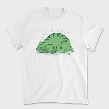 Dinosaur Sleeping T Rex, Tricou Barbati (Unisex)