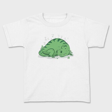 Dinosaur Sleeping T Rex, Tricou Copii