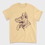 Dobermann Dog, Tricou Barbati (Unisex)