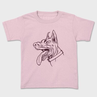 Dobermann Dog, Tricou Copii