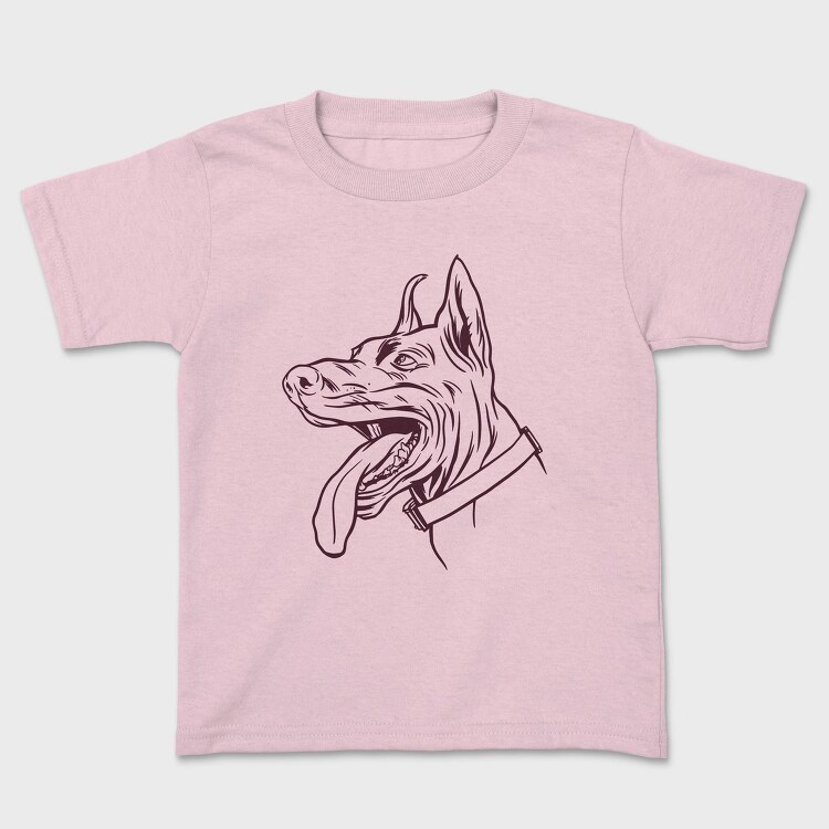 Dobermann Dog, Tricou Copii