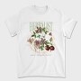 Flowers And Leaves Nature Cottagecore Herbology, Tricou Barbati (Unisex)