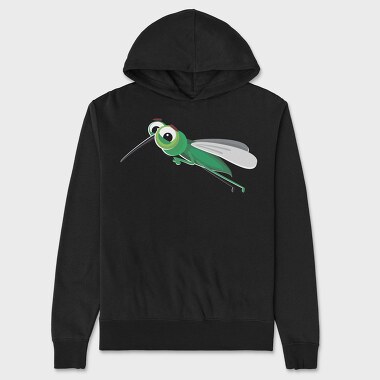 Flying Green Bug, Hanorac Oversize Barbati (Unisex)