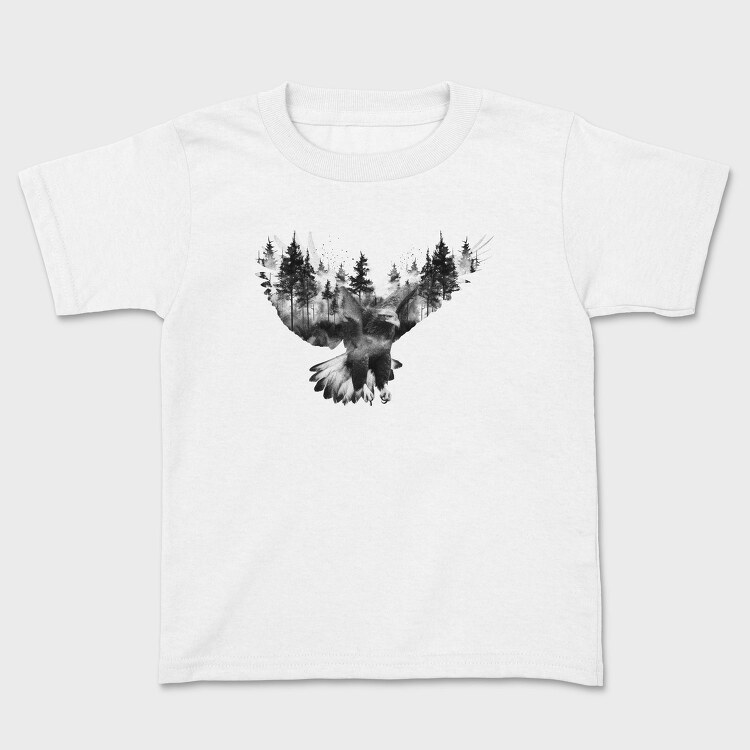Forest And Flying Eagle, Tricou Copii