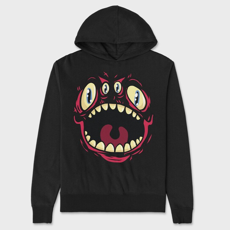 Four Eyed Monster, Hanorac Oversize Barbati (Unisex)