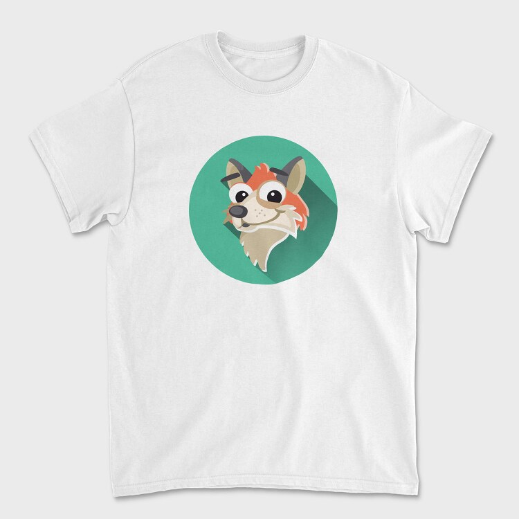 Fox Face Icon, Tricou Barbati (Unisex)