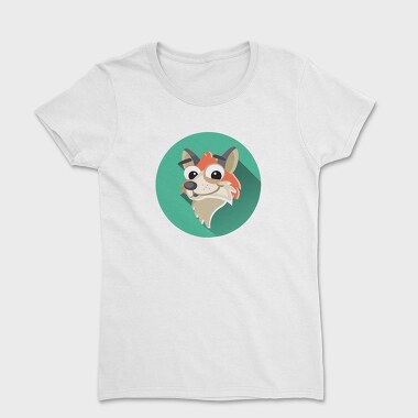Fox Face Icon, Tricou Femei