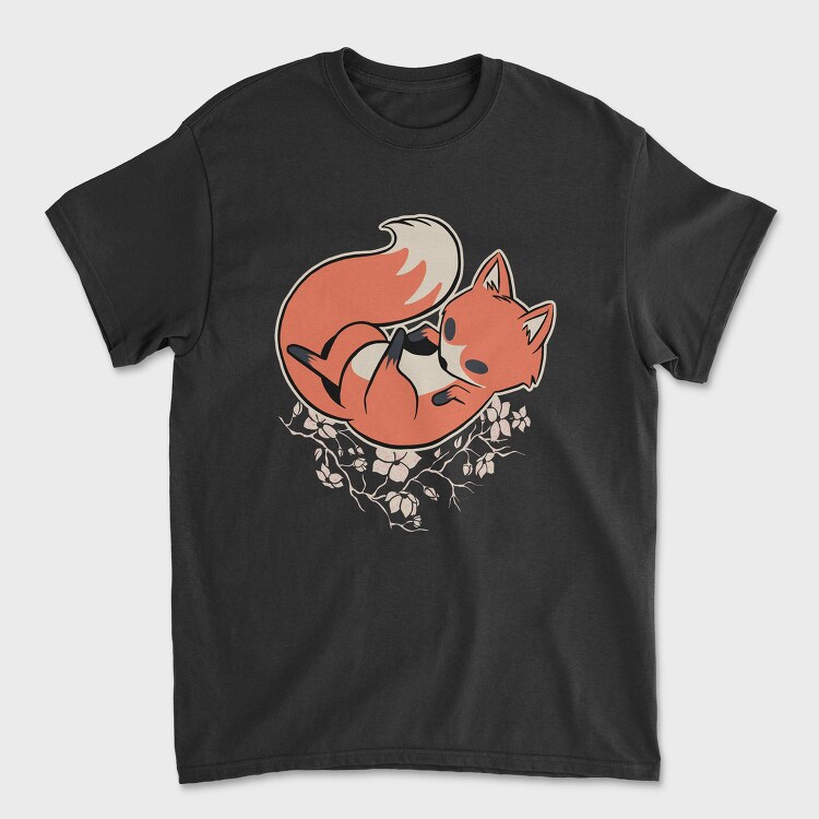 Fox Sakura, Tricou Barbati (Unisex)