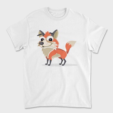 Fox Tail Twist, Tricou Barbati (Unisex)