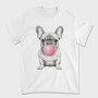 French Bulldog Bubblegum, Tricou Barbati (Unisex)