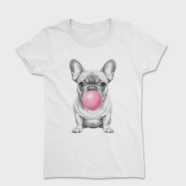 French Bulldog Bubblegum, Tricou Femei