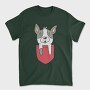 French Bulldog Pocket, Tricou Barbati (Unisex)