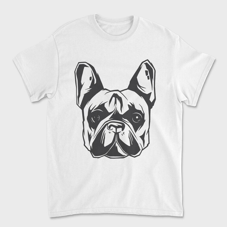French Bulldog, Tricou Barbati (Unisex)